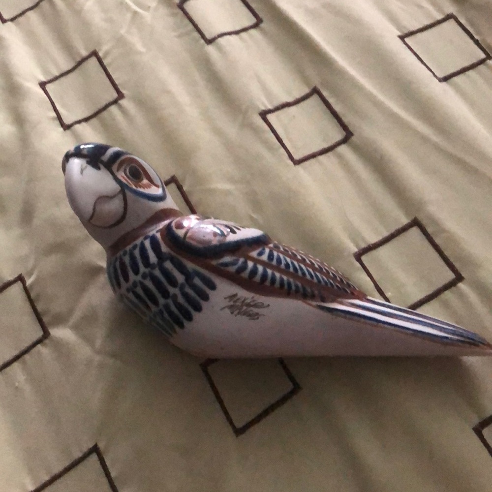 Mexico mateos fine pottery bird